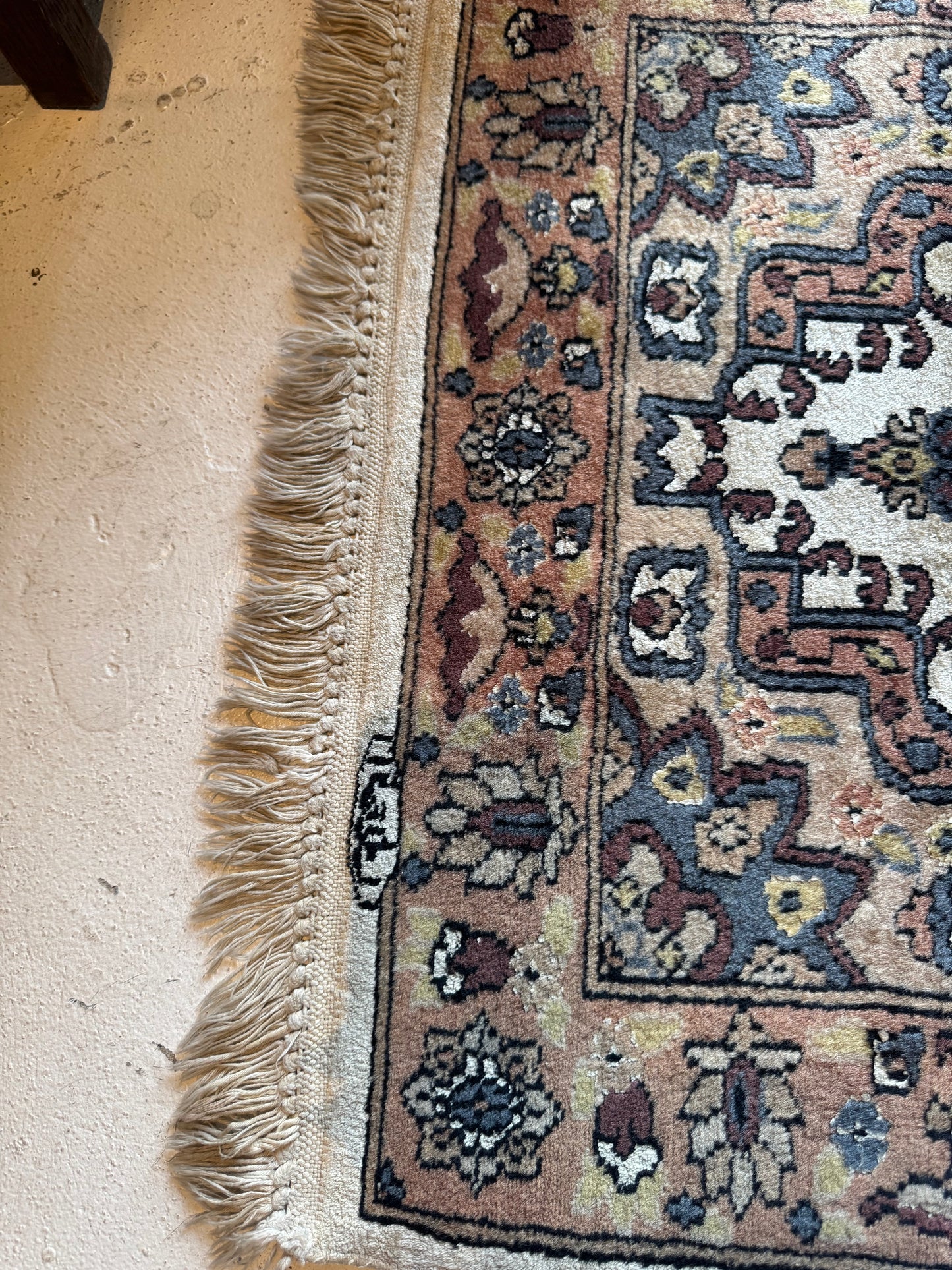 Vintage Peach Persian Rug