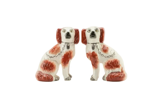 Staffordshire Dogs, a Pair image