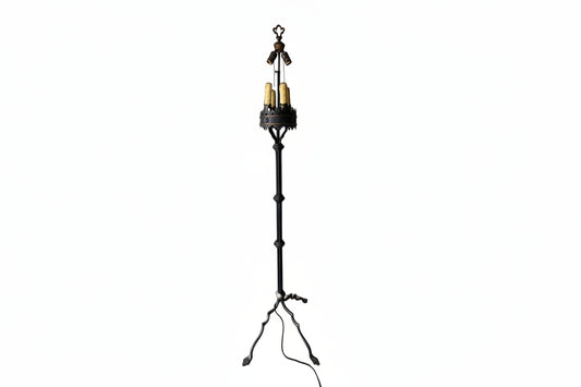Vintage Iron Triune Base Floor Lamp image