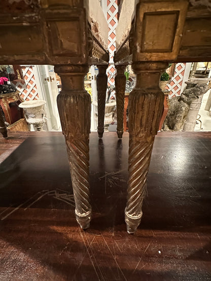 Antique Parcel-Gilt Louis XVI  Side Chair, A Pair image