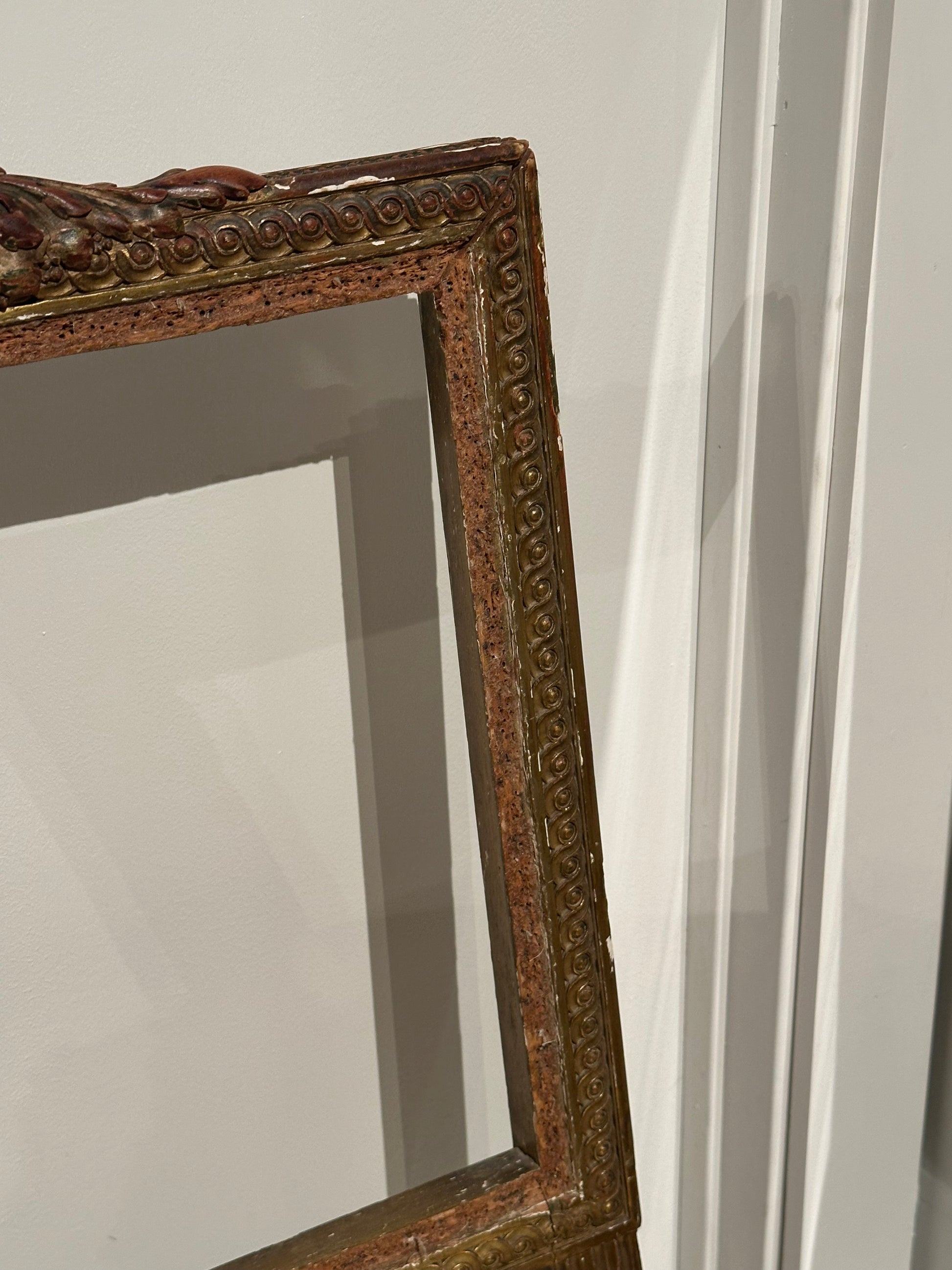Antique Parcel-Gilt Louis XVI  Side Chair, A Pair image