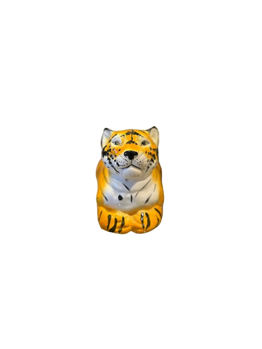 Vintage Tiger Planter
