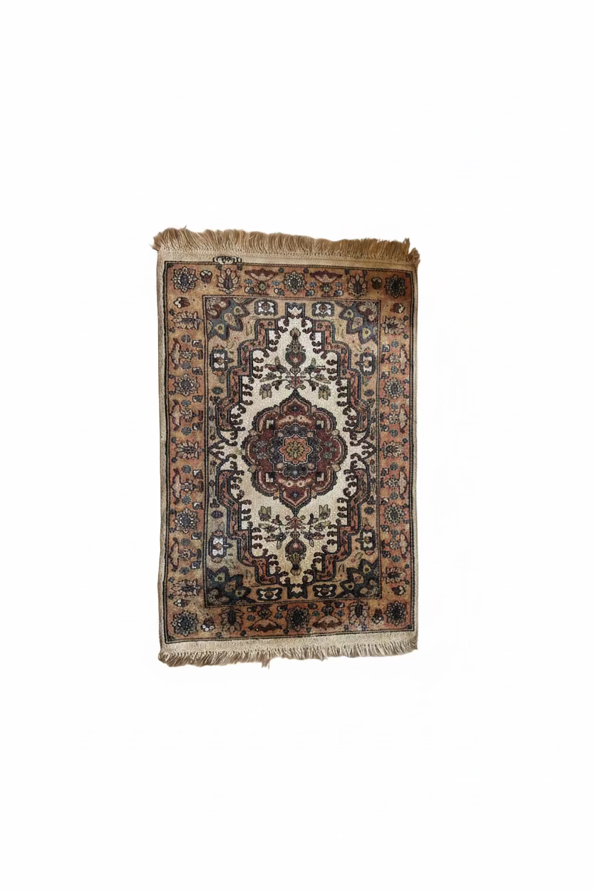 Vintage Peach Persian Rug