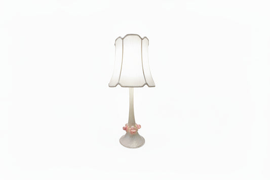 Vintage Murano Floral Lamp, Single