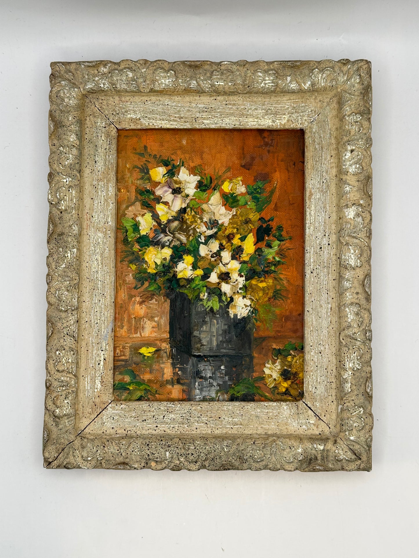 MCM Small Oil on Board, Still Life