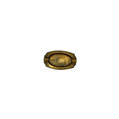 Art Nouveau Brass Ashtray