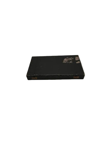 Closed black presentation case for the demitasse spoon set