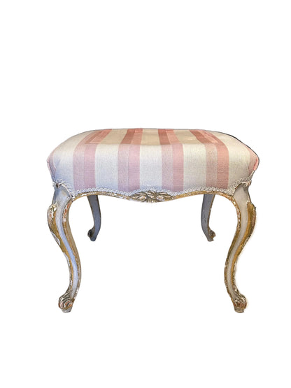 Antique French Provincial-Style Stool