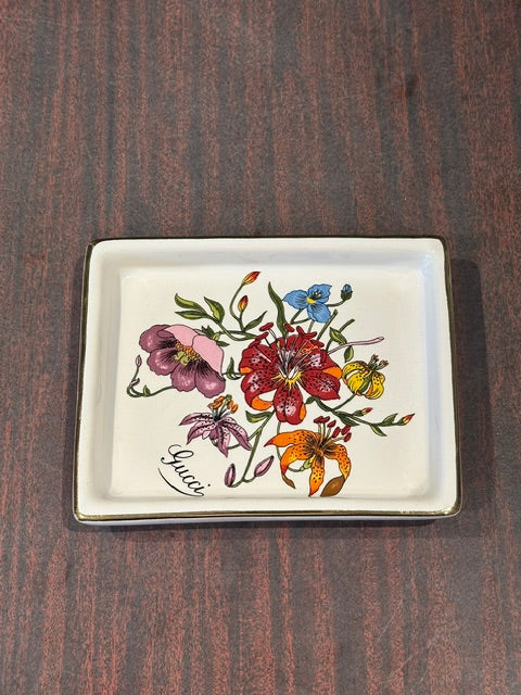 Vintage Gucci Flora Pocket Tray