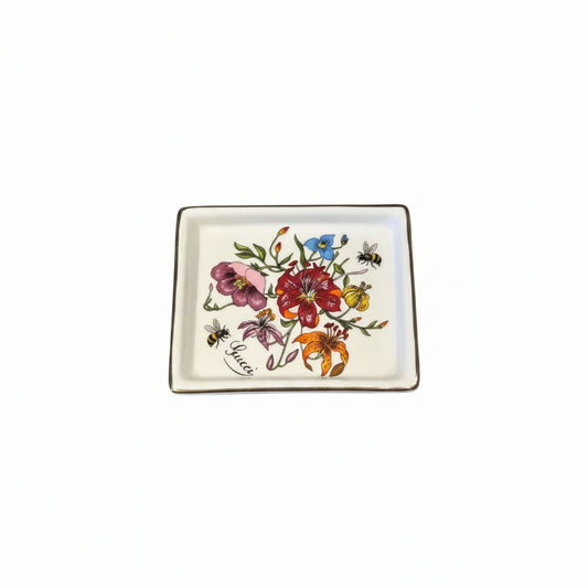 Vintage Gucci Floral Pocket Tray