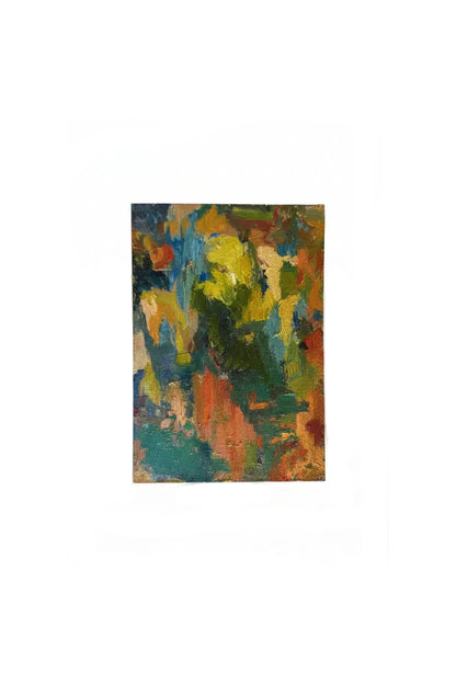 Petite Abstract Painting, Oil on Board, 2025
