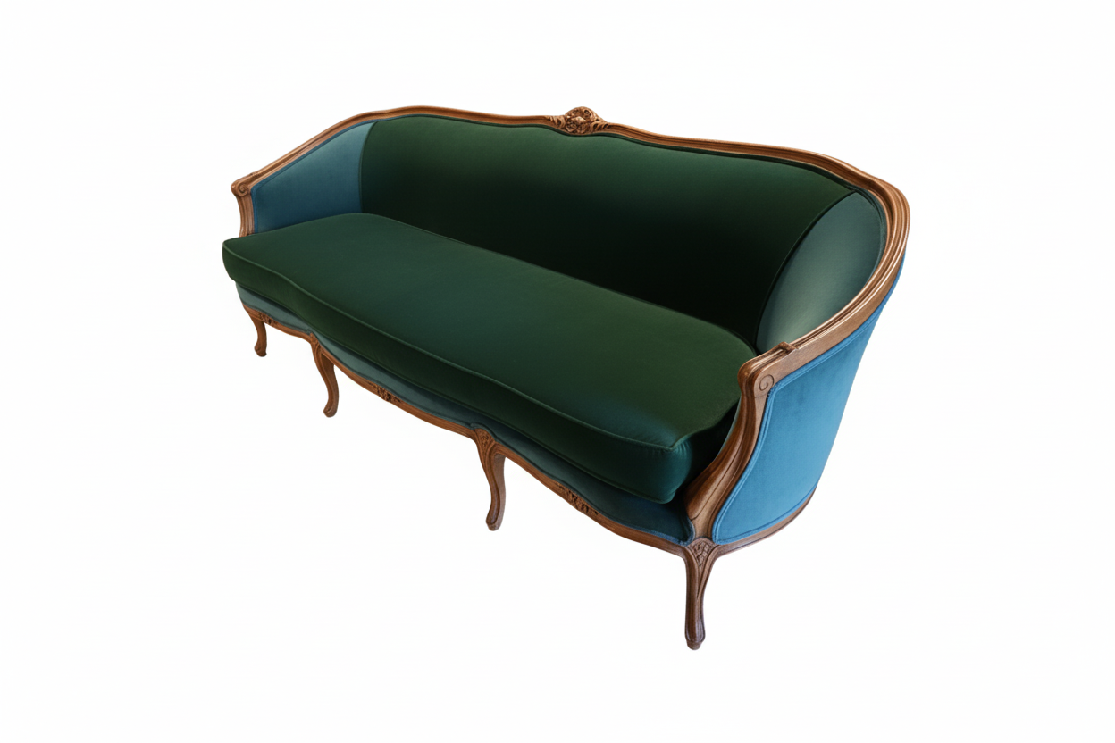 Vintage French Provincial Sofa