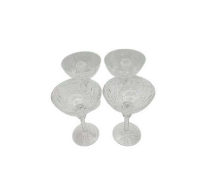 Vintage Champagne or Sherbert Glasses, Set of 4