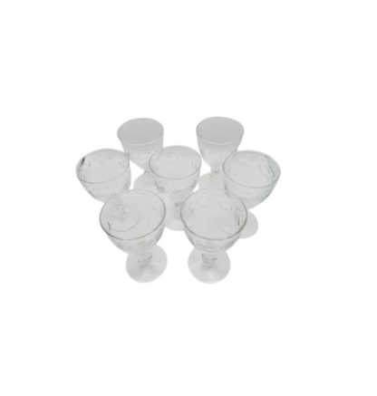 Vintage Heisey Water Goblet, 1940s, Set of 6