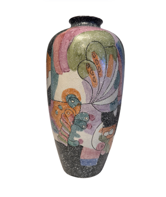 Vintage Post Modern Tall Vase