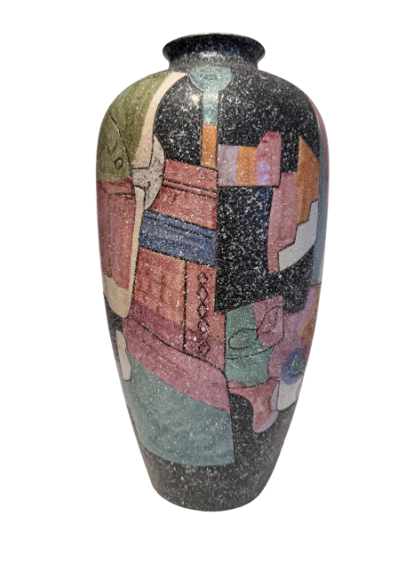 Vintage Post Modern Tall Vase